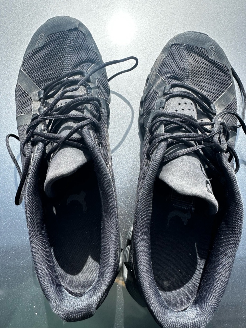 On Running Men's Black Athletic Running Shoes